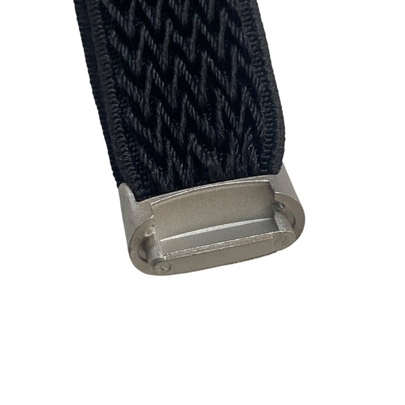 Fitbit Luxe Replacement Black Woven Watch Band Strap - Picture 5 of 6